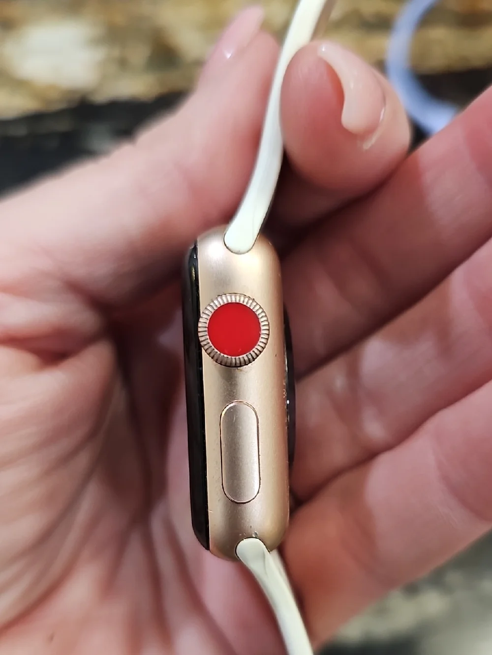🍎Apple Watch with a rose gold aluminum case~series 3